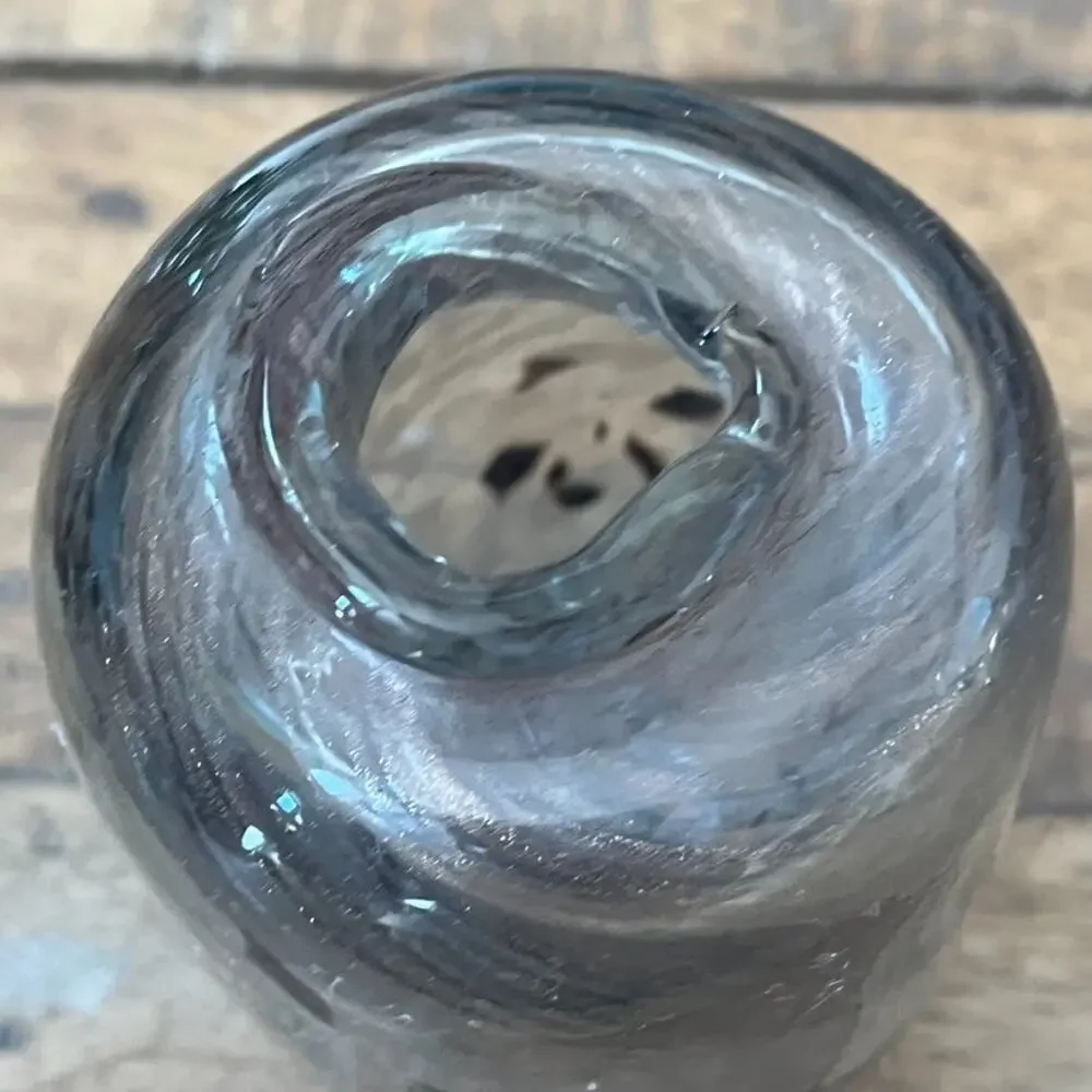 Art Glass Hand Blown Vase 5.5